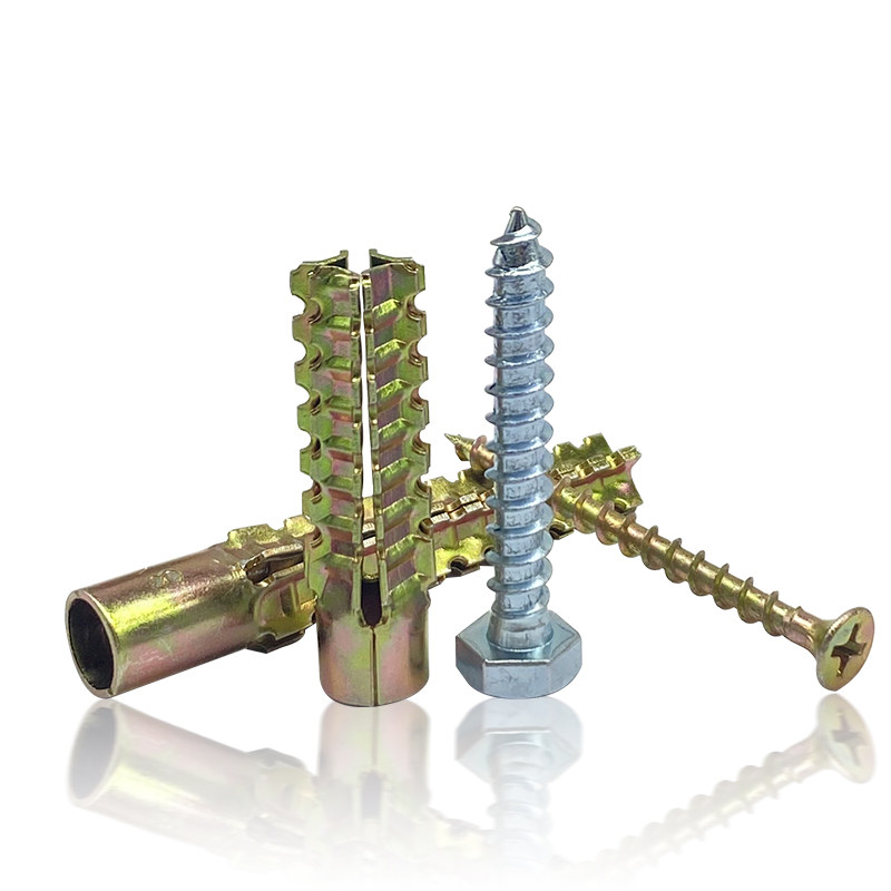 膨胀螺丝蜂窝砖管轻型胀塞轻质锯齿木板固钉膨胀螺栓