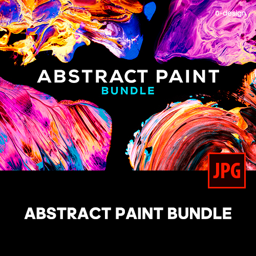 abstractpaintbundle10套抽象炫彩油漆颜料笔刷纹理