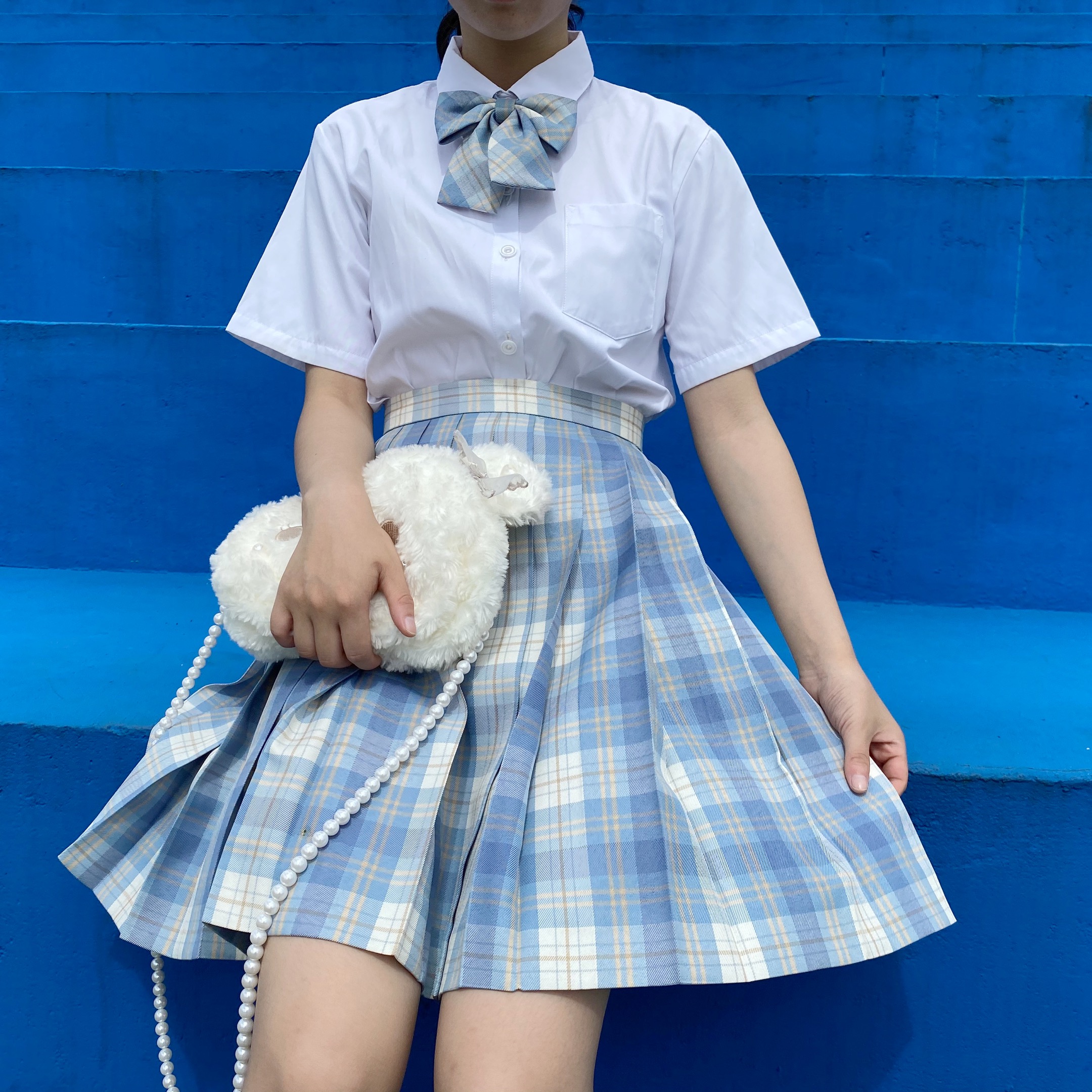 中牌冰淇淋jk制服正版正统原创套装全套秋装半身裙