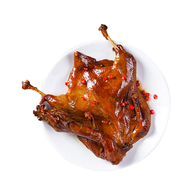 味肴腊品飘香鸭手撕整只板鸭烤鸭真空鸭肉开袋鸭肉零食