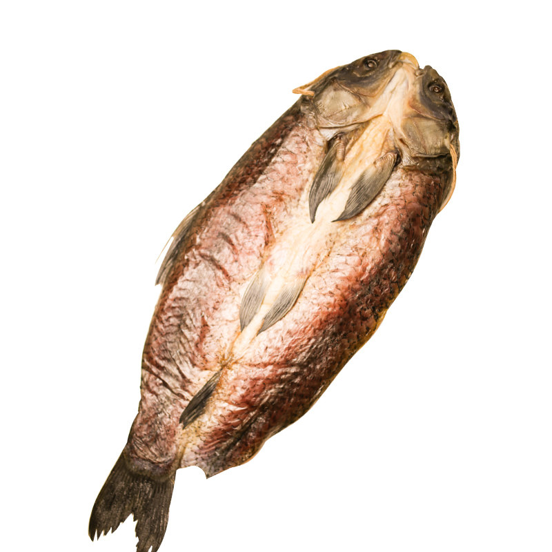 味肴腊品 农家自制腌腊鱼风干青鱼湖北整条咸鱼干干鱼螺蛳青青鱼