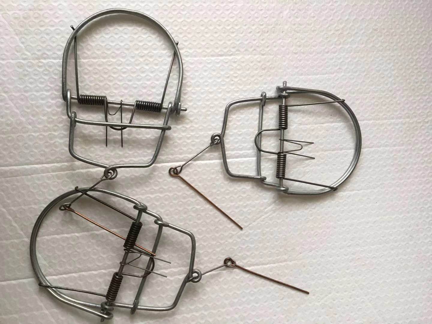 老式老鼠老一辈钢丝野外自制捕鼠神器夹子户外灭鼠笼