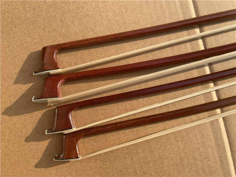 小提琴苏木巴西拉杆八角毛八角提琴马尾巴弓子级琴提琴弓