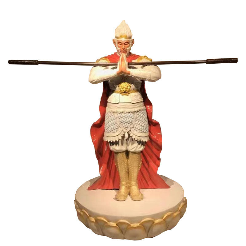 玻璃钢孙悟空雕塑摆件创意斗战胜佛齐天大圣商场酒吧