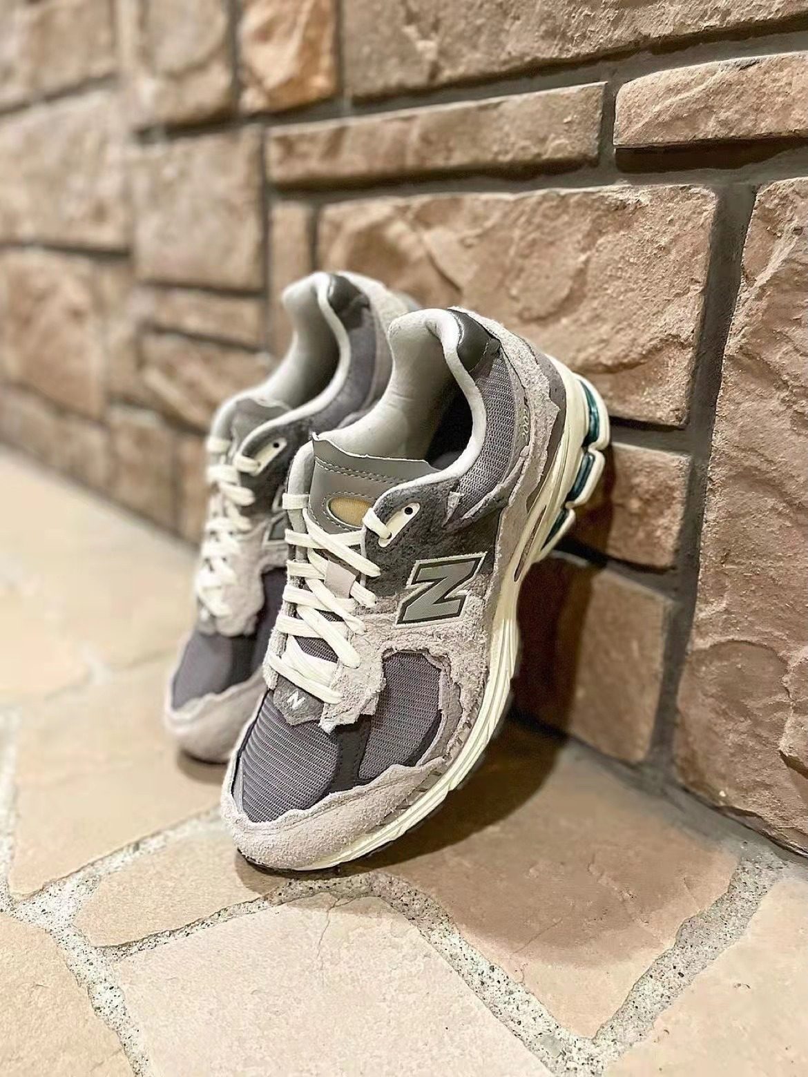 nb2002r云雨碎步运动鞋新百伦斯凯男女鞋休闲跑步复古时尚休闲鞋