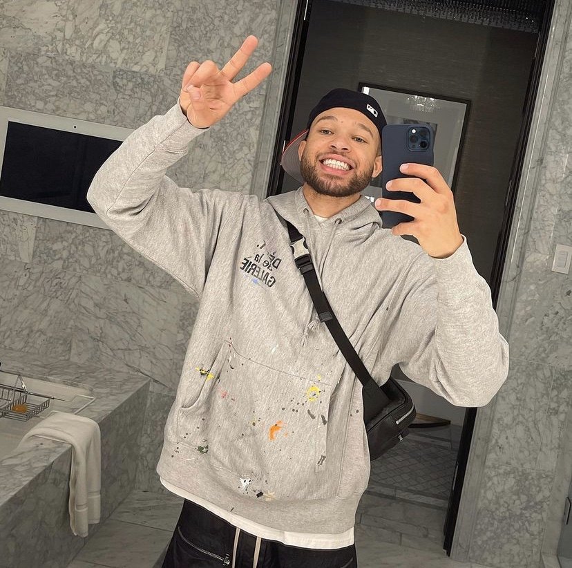 gallerydept手工泼墨字母涂鸦欧美jerry同款高街卫衣