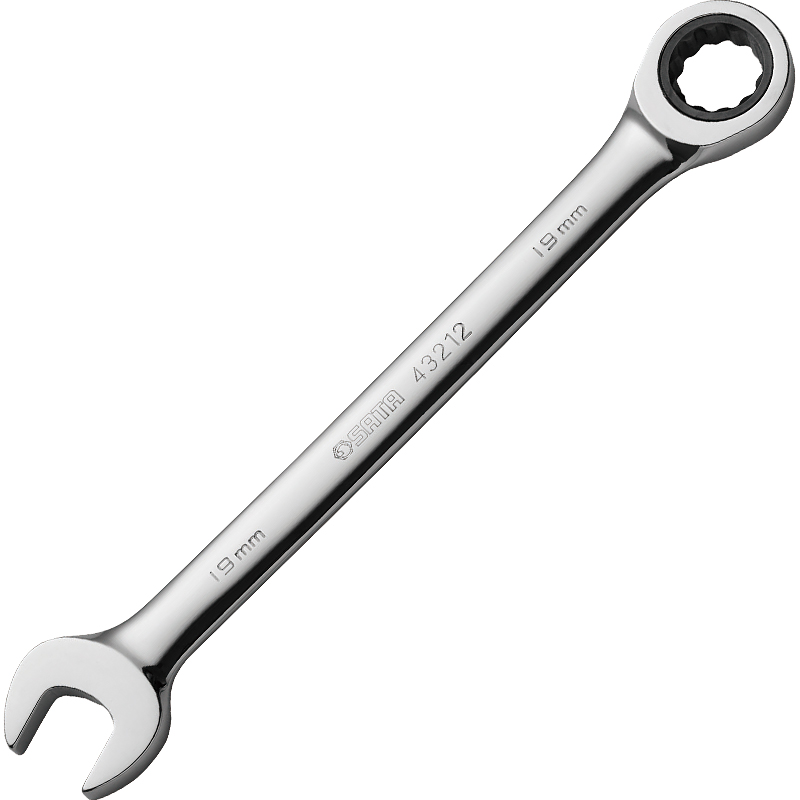 世达棘轮快速扳手全抛光两用快扳扳手工具开口sata双向快扳扳手