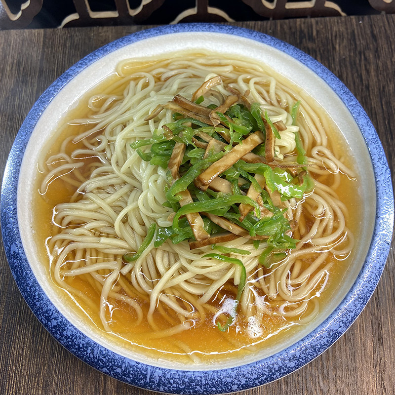 安徽面条鸡蛋新鲜面班吞竹升炒面芜湖老面碱水面条