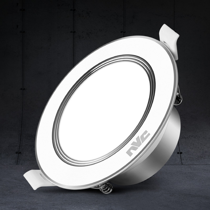 雷士照明led筒灯36寸三寸半孔灯吊顶洞灯走廊灯饰嵌入式天花射灯