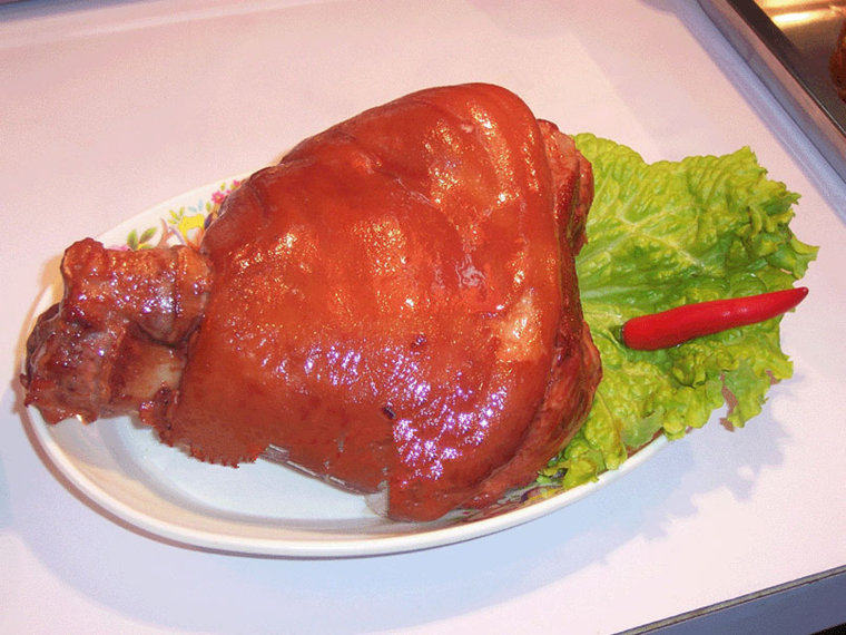 包邮新日期 河南知名特产 太康 宋记五香/麻辣肘子真空2000克一箱