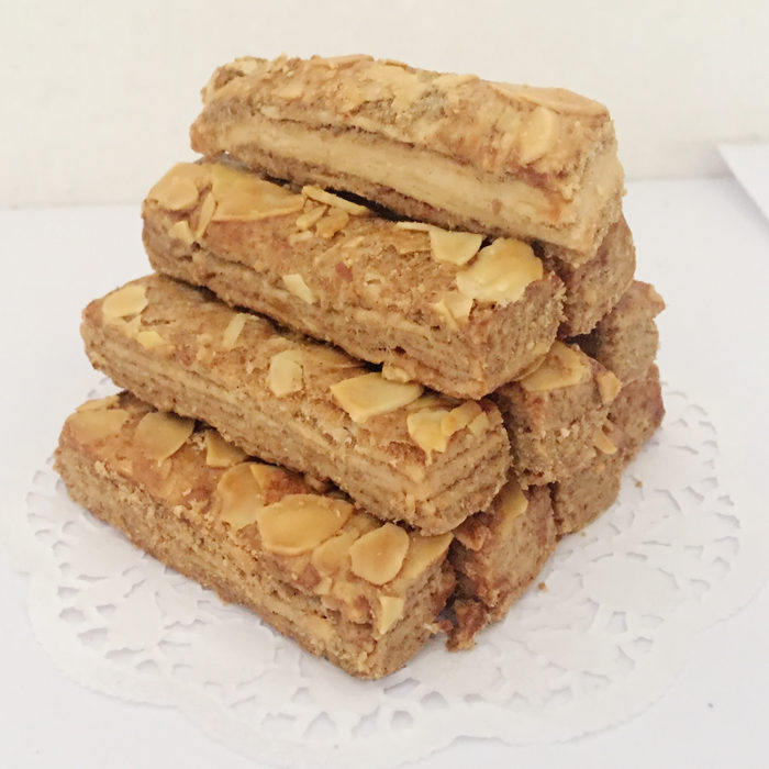 饼干青稞杏仁酥条200g手工制作耐记糕点西藏美食特产包邮