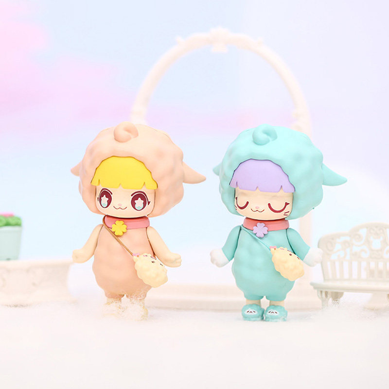kimmymiki动物系列盲盒一套全套少女手办日本潮玩盲盒