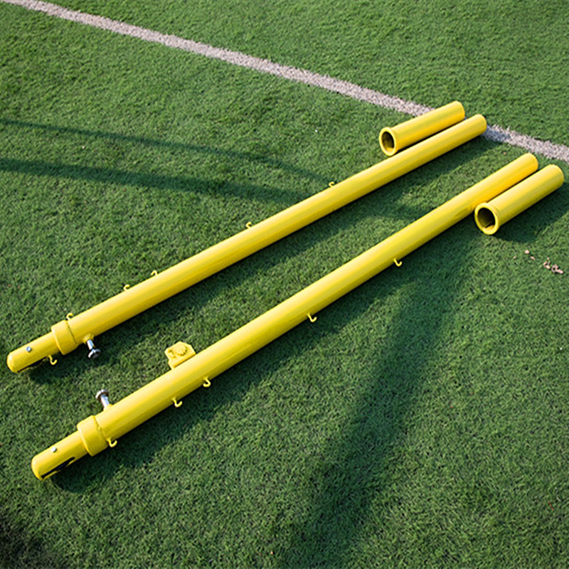 球架地插羽毛羽毛球排球室内外直插固定地埋式排排球柱