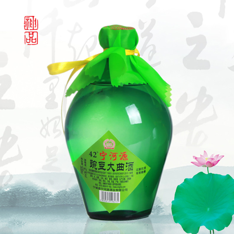 白酒内蒙古宁城河源豌豆大曲42度清香香型草原白酒