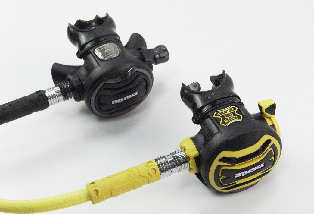 apekstungsten调节器深潜冰潜水肺潜水xtx200升级版现货呼吸管