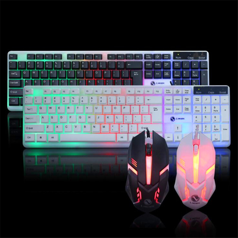 usb力镁gtx300键鼠套装新款键盘鼠标网吧发光键盘