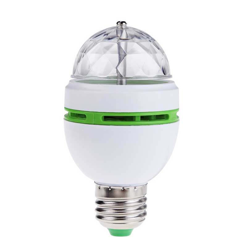 旋转彩灯七彩led灯泡魔球房间自动满天星装饰灯装饰灯