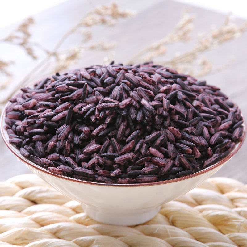 糯米新鲜血精选自种农家紫米500g新紫米2021谷稻糯米