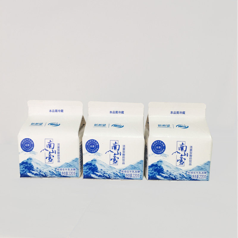 新希望南山雪220g盒装原味酸牛奶生牛乳活菌型酸奶饮品低温包邮
