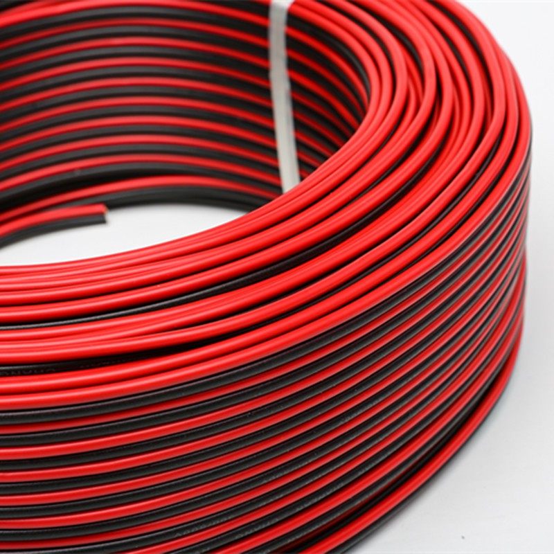 纯铜电缆线2芯电线软线户外电源线2.5平方护套线家用长线插头带线