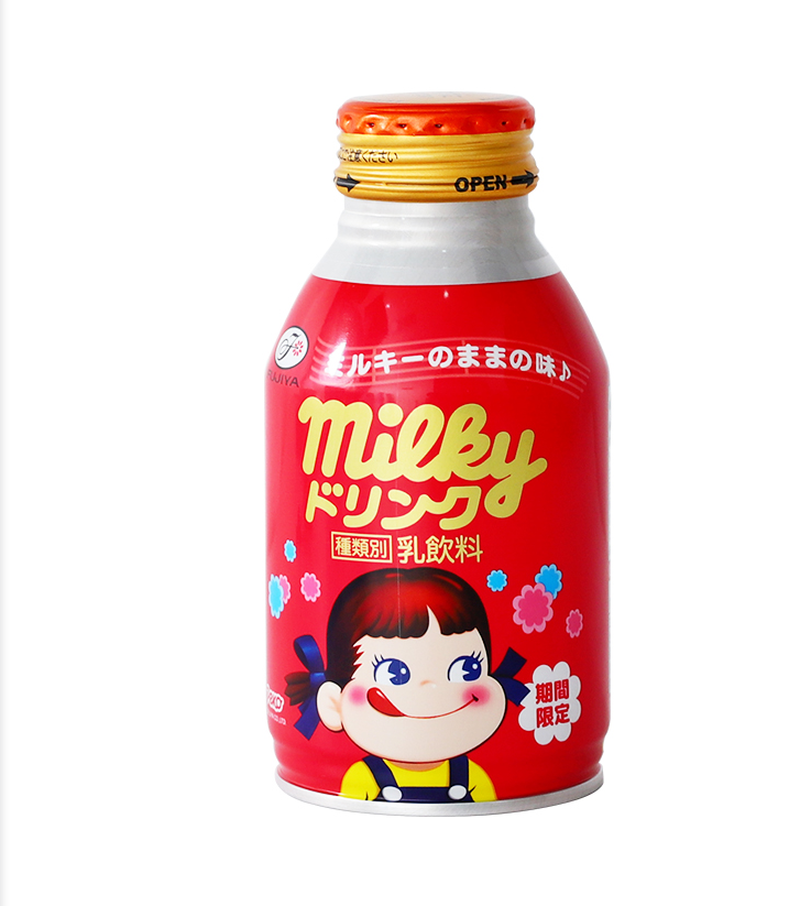 3罐现货日本进口不二家白桃果汁水蜜桃牛奶含乳饮料果味