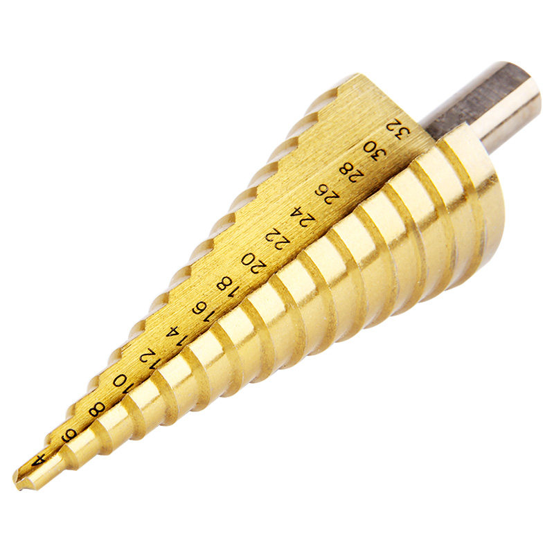 含钴宝塔钻头万能打孔多功能锥形阶梯塔钻钻头不锈钢扩孔开孔器