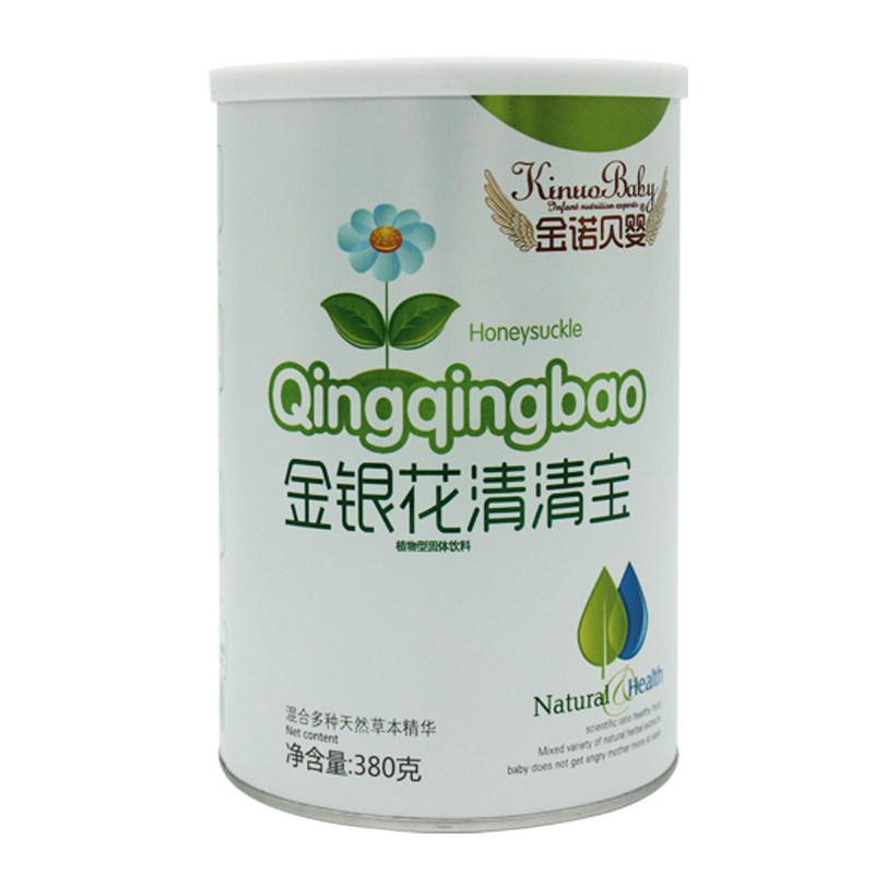 清清宝送一金银花铁锌山楂鸡内380克罐装清凉