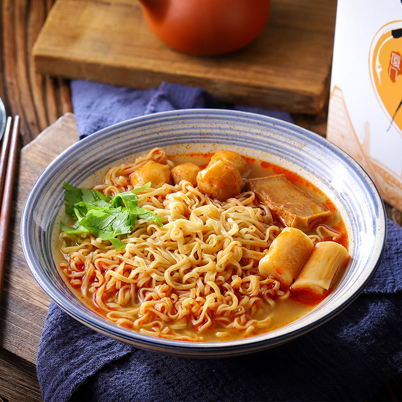厦门特产闽南小吃王致中厦门沙茶面泡面3盒装懒人即食伊面方便面