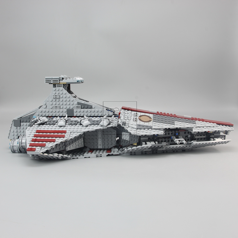 兼容乐高星球大战共和国攻击巡洋舰8039拼装中国积木玩具塑料积木