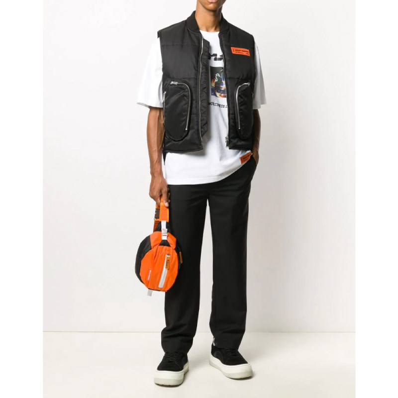 preston设计师品牌现货标志logo背心马甲买手店heron