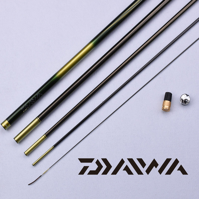 daiwa达亿瓦正品凛风进口综合坑竿手碳素鱼竿硬挺八工竿