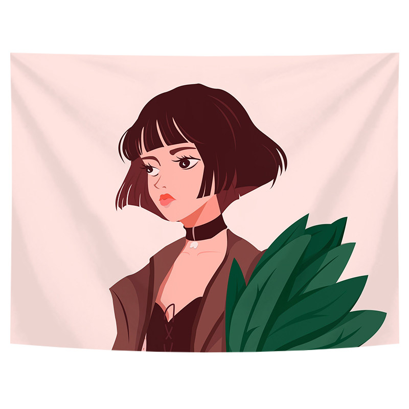 网红这个杀手太冷潮流装饰挂布ins挂毯