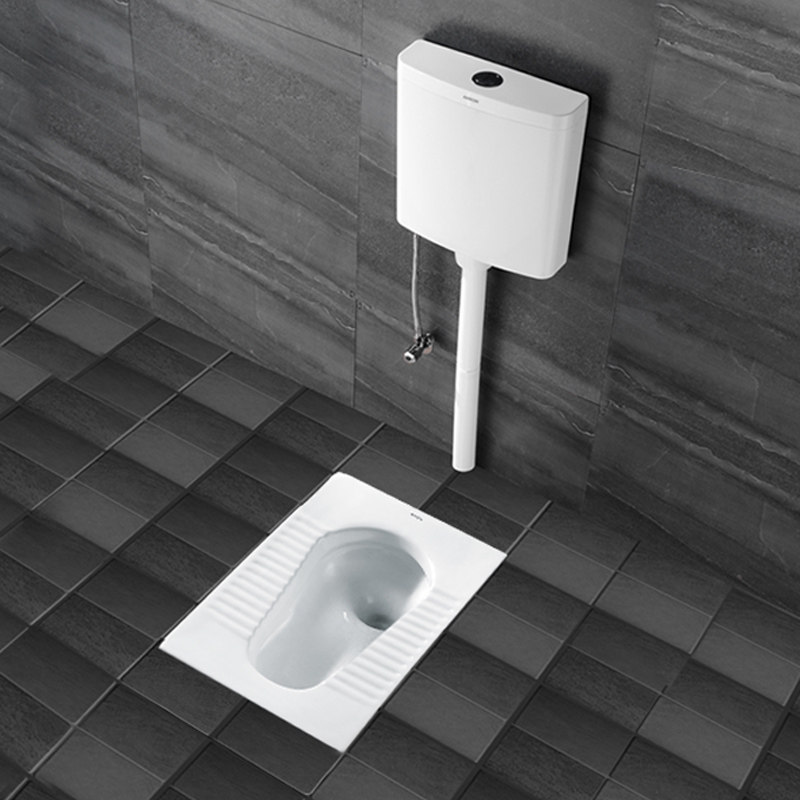 便器箭牌卫浴存水防臭后进水前排水大便蹲坑蹲便器