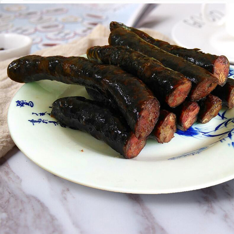 山东特产玉顺莱芜香肠麻辣五香南肠正宗风干香肠
