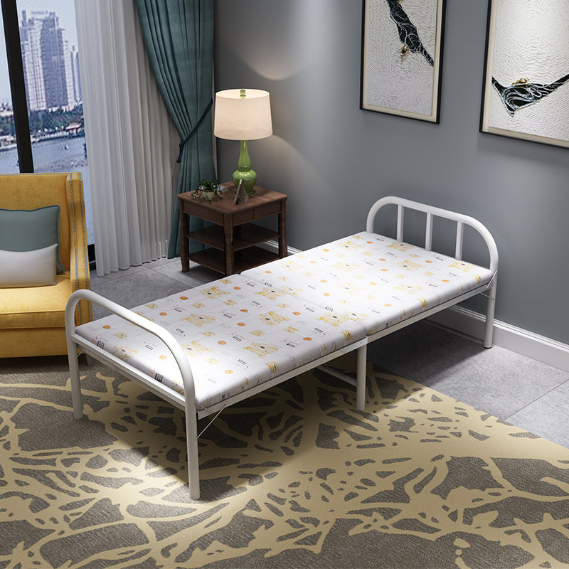 单人折叠床便携家用成人午睡午休床