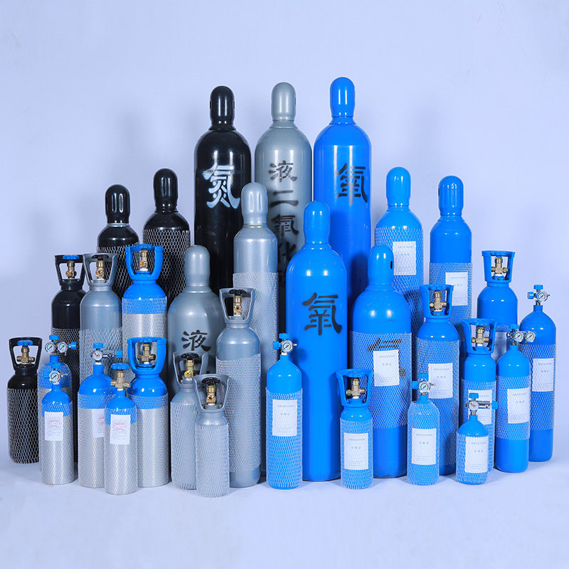 氧气气瓶工业用医用钢瓶25升便携气罐小型高压制氧机