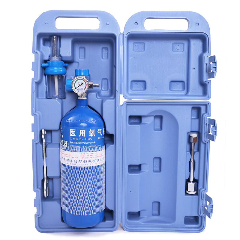医用氧气气瓶家用便携式2l升氧气罐制氧机救急制氧机