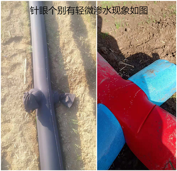 多口水袋水龙灌溉农业水管 4寸加厚 布水带浇地神器布带布袋布管袖