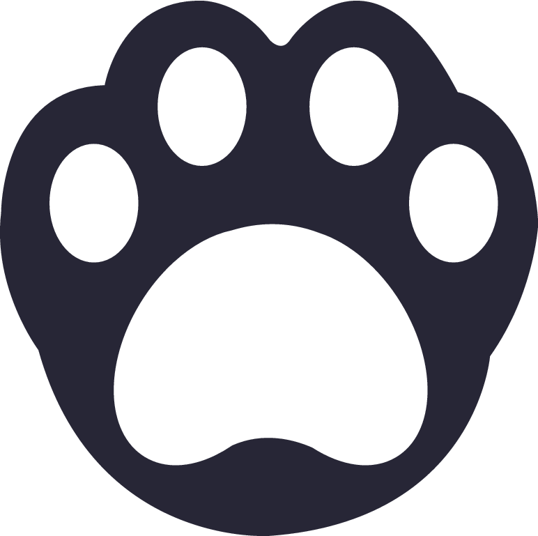 137款卡通手绘猫爪脚印图案动物宠物海报png样图