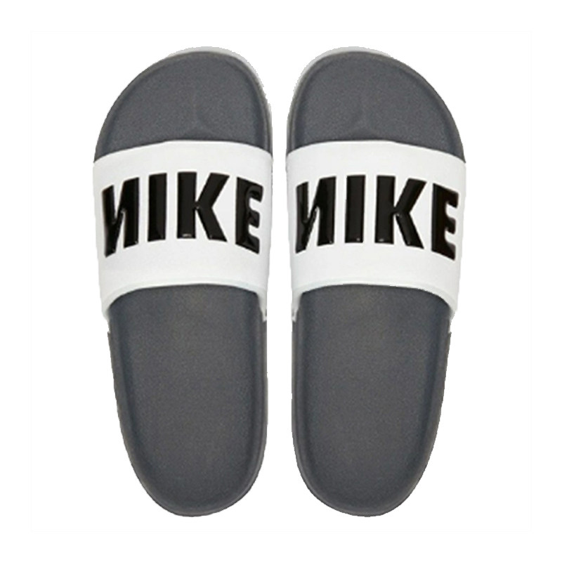 nike耐克男子拖鞋2022秋季新款黑白字母运动运动拖鞋