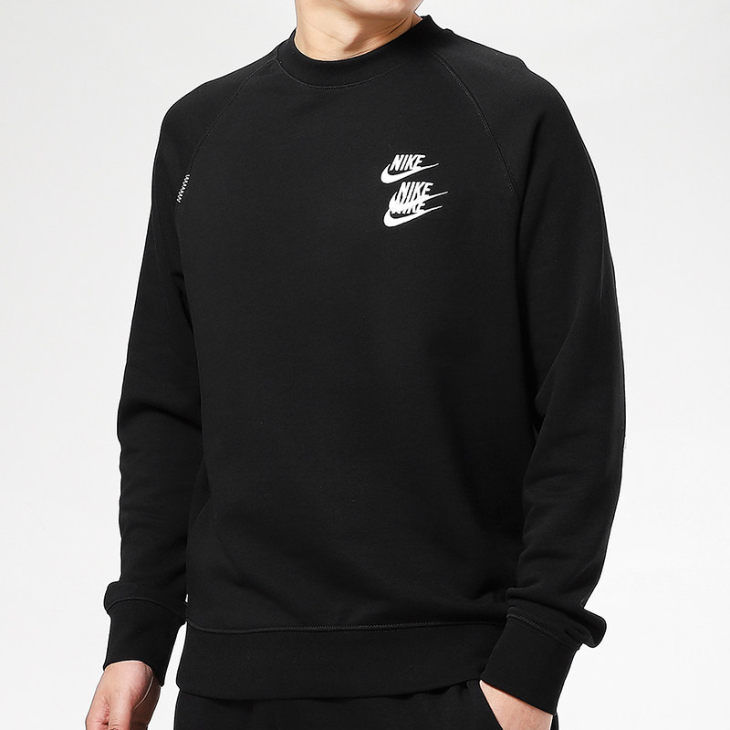 nike耐克卫衣男2021春季新款运动服上衣三勾长袖运动卫衣