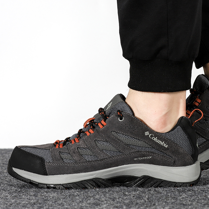 columbia哥伦比亚男鞋2021秋季户外防水运动鞋防滑徒步登山鞋