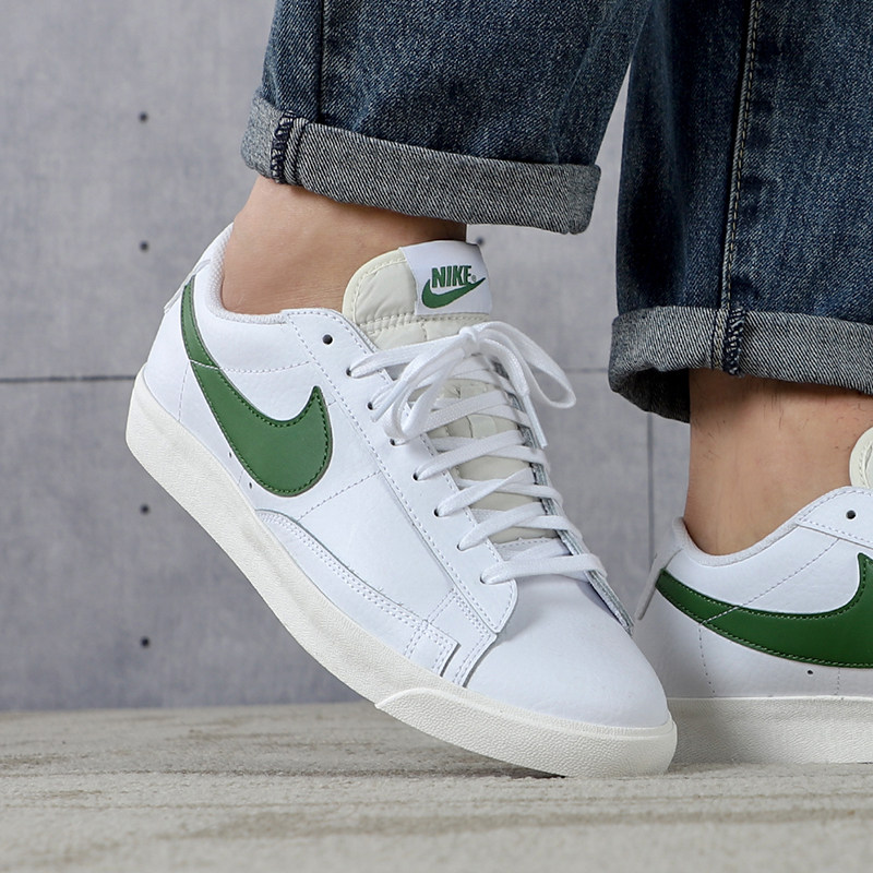 nike耐克男鞋2021春季新款blazer低帮运动鞋休闲鞋板鞋ci6377-108
