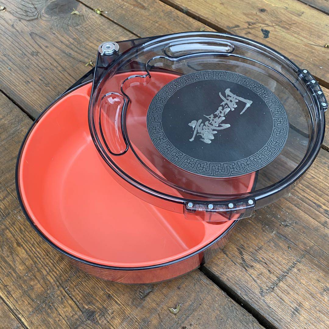 新款散炮盆钓箱饵料盒全三合三合一一拉饵盒25cm饵料盒