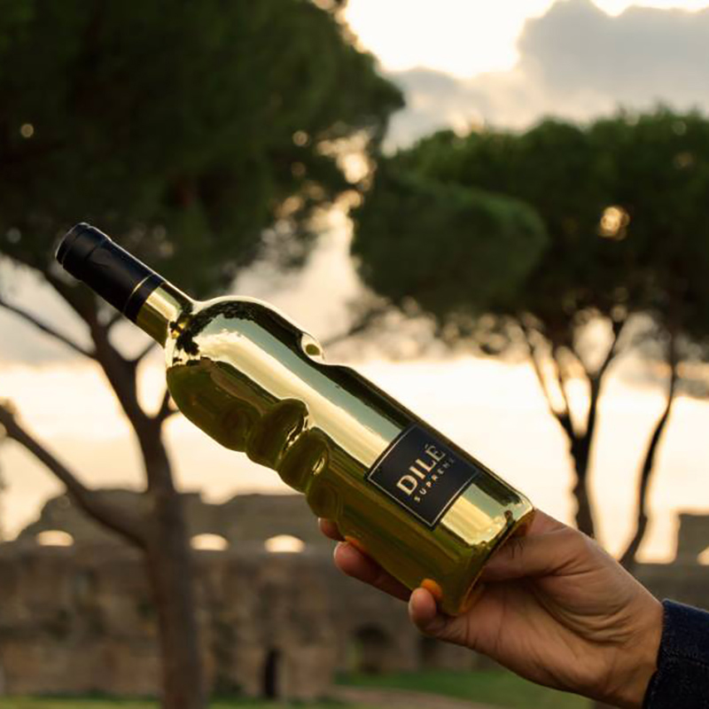意大利甜酒 dile帝力上帝之手 天使之手帝力金瓶干红葡萄酒750ml