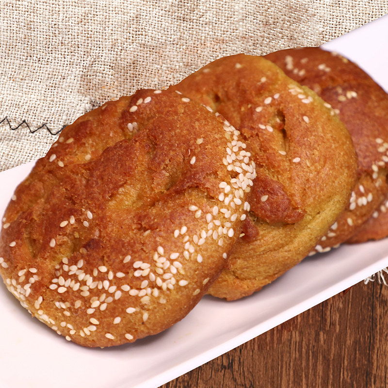 马佳园 丰镇月饼内蒙粗粮藜月饼麦糕点胡麻油月饼手工制作零食