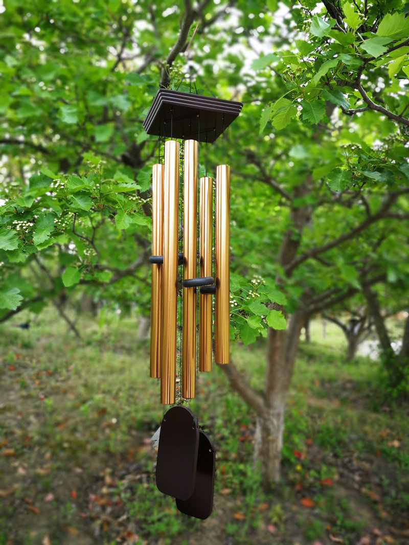 欧式金属管交响乐大风风铃户外花园庭院农庄民宿风铃及配件