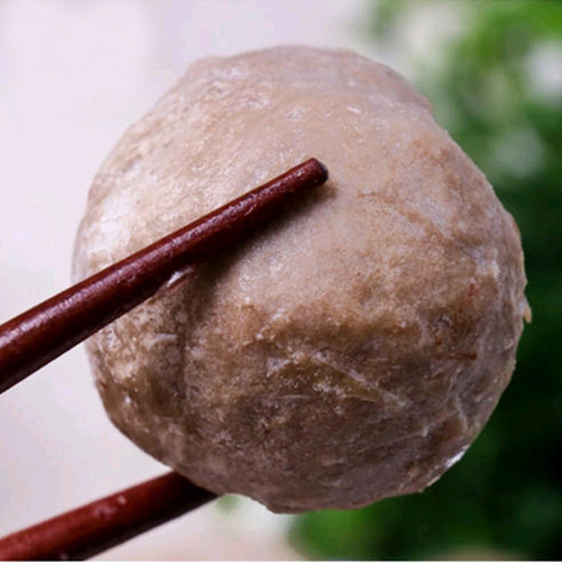 撒尿百洋牛肉肉丸5斤火锅包心牛牛丸商用关东牛丸