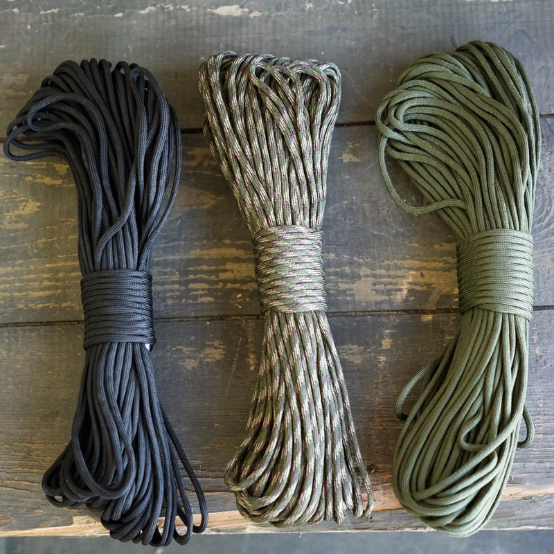 缠绕刀柄登山九芯尼龙户外帐篷拉绳伞兵逃生伞绳