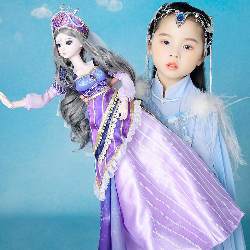 叶罗丽娃娃60厘米正版时希公主少女玩具怀表灵公主冰精灵梦女全套